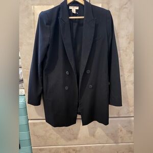 Black blazer coat